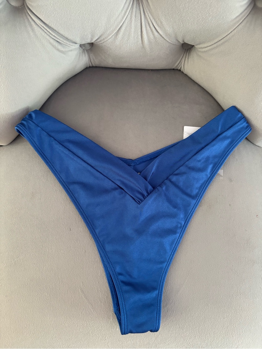 PacSun Royal Blue V-Front Bikini Bottom